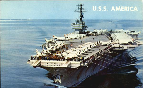 U.S.S. America Military