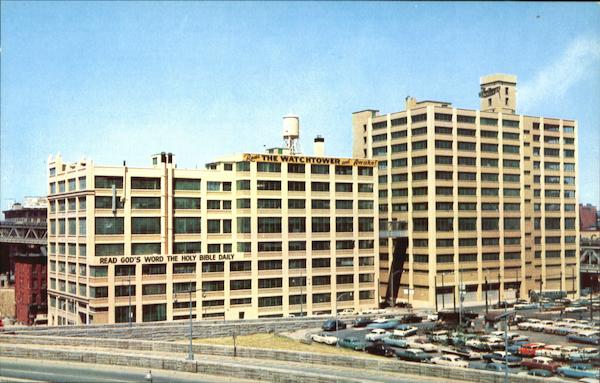 Watchtower Printing Plant in Brooklyn New York