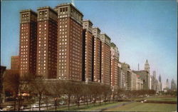 The Conrad Hilton Hotel Postcard