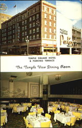The Temple View Dining Room Postcard
