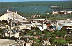 Magic Kingdom Many Worlds in One Postcard