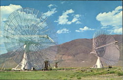 Listening to the Stars, Owens Valley Bishop, CA Postcard Postcard