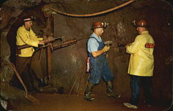Iron Mountain Iron Mine Postcard