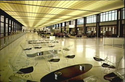 Lounge at Winnipeg International Airport Postcard