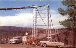 Royal Gorge Suspension Bridge Cañon City, CO Postcard Postcard