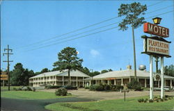 Plantation Motel Ridgeland, SC Postcard Postcard