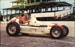 1952 Champion Troy Ruttman Indianapolis, IN Postcard Postcard