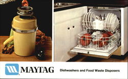 Maytag Dishwashers and Food Waste Disposers Postcard