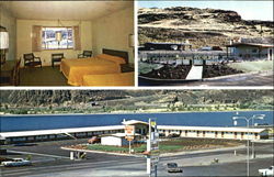 Dinty's Motor Inn Biggs Junction, OR Postcard 