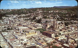 Air view of San Miguel Allende toward the East San Miguel de Allende, Mexico Postcard Postcard