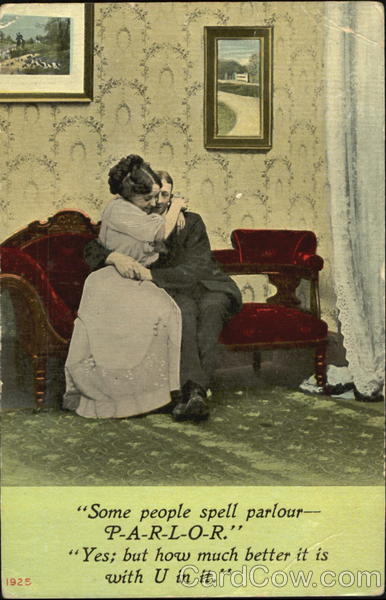 Couple hugging on couch Couples