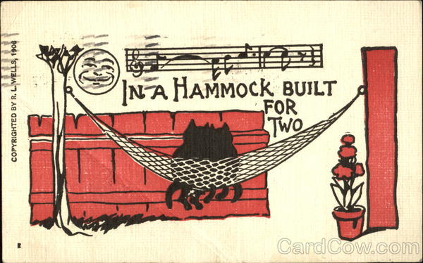Cats in Hammock Comic