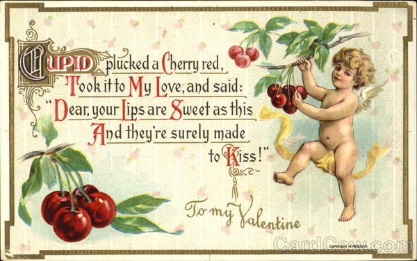 Cupid with Cherries