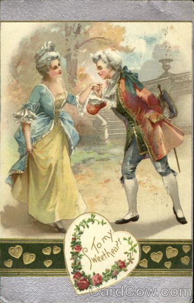 Man Kissing Woman's Hand Couples