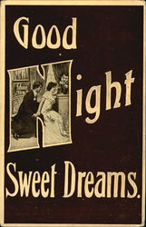 Couple Holding Hands Not Facing Postcard