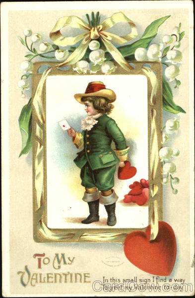 Cute boy inside the frame Children