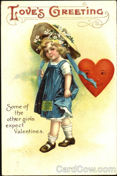 Girl with Smiling Heart Children