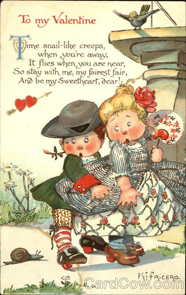 Children Avoiding a Snail