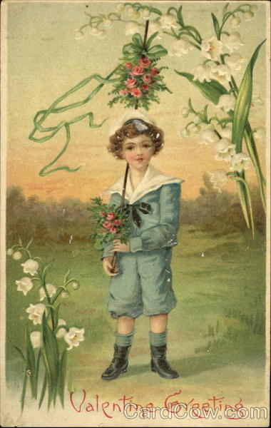 Child with Flowers Children