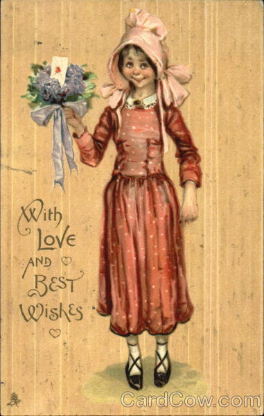 Girl with a bouquet Children