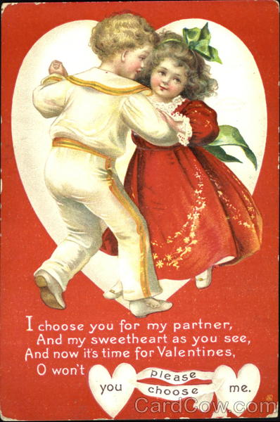 Girl and a boy dancing Children