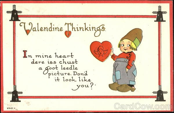 Dutch Boy with Heart Children