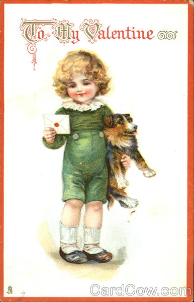 Boy with dog Children