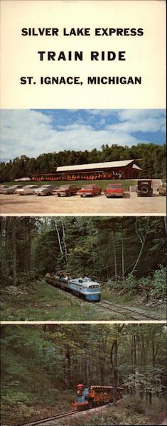 Silver Lake Express Train Ride Saint Ignace Michigan
