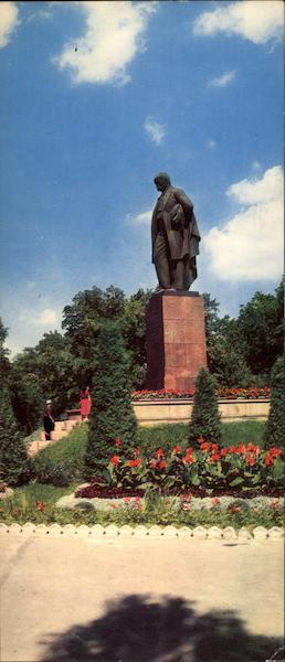 Monument to T.G. Shevchenko Kiev Ukraine Russia