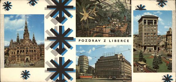 Pozdrav Z Liberce Czech Republic Eastern Europe
