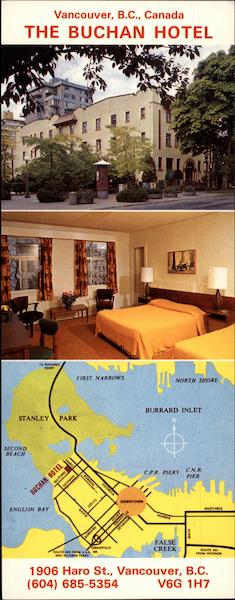 The Buchan Hotel Vancouver BC Canada British Columbia
