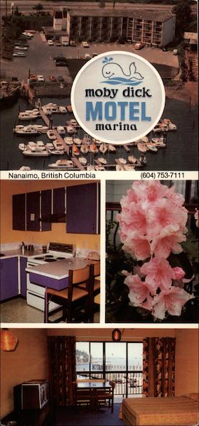 Moby Dick Motel Marina Nanaimo BC Canada British Columbia