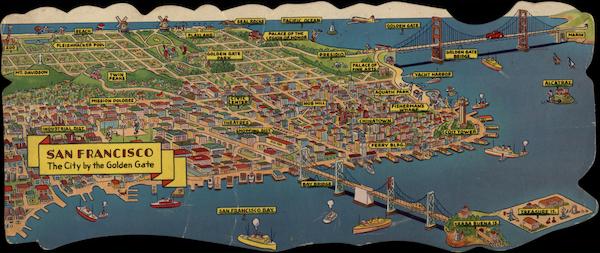 The City by the Golden Gate San Francisco California