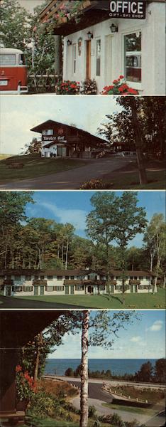 Tiroler Hof motels on the lake Marquette Michigan