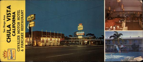 Cavalier Motor Hotel & Pancake Restaurant Chula Vista California