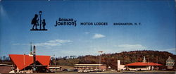 Howard Johnson's Motor Lodge Large Format Postcard