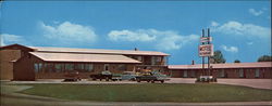 Swan Inn Motel and Restaurant Large Format Postcard