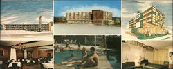 National Motor Inns Large Format Postcard