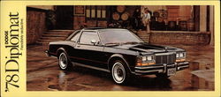 1978 Dodge Diplomat Large Format Postcard