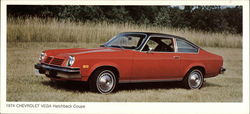 1974 Chevrolet Vega Hatchback Coupe Large Format Postcard