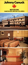 Johnny Canuck Motor Inn Large Format Postcard