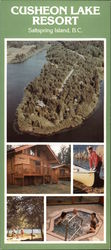 Cusheon Lake Resort Saltspring Island, BC Canada British Columbia Large Format Postcard Large Format Postcard