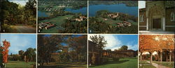 Scenes of the Northwestern College Campus Large Format Postcard