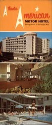 The Atlanta American Large Format Postcard