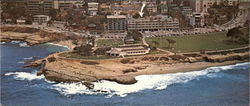 La Jolla Cove Apartment - Motel California Large Format Postcard Large Format Postcard