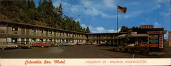 Columbia Inn Motel Large Format Postcard