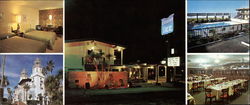 Cavalier Inn Large Format Postcard