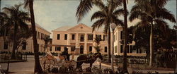 Government Buildings with the Post Office in the Center Large Format Postcard