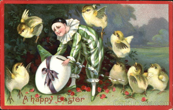 Harlequin and Chicks With Chicks