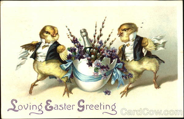 Chicks with champagne and flowers With Chicks